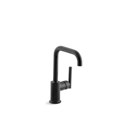 Kohler 0 in Mount, 1 Hole Bar Sink Faucet 7509-BL